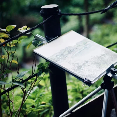 Pintura al aire libre en el Taller Nuevos Pintores de Madrid